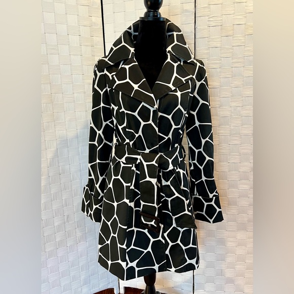 INC International Concepts Jackets & Blazers - INC International Concepts Black Trench Coat